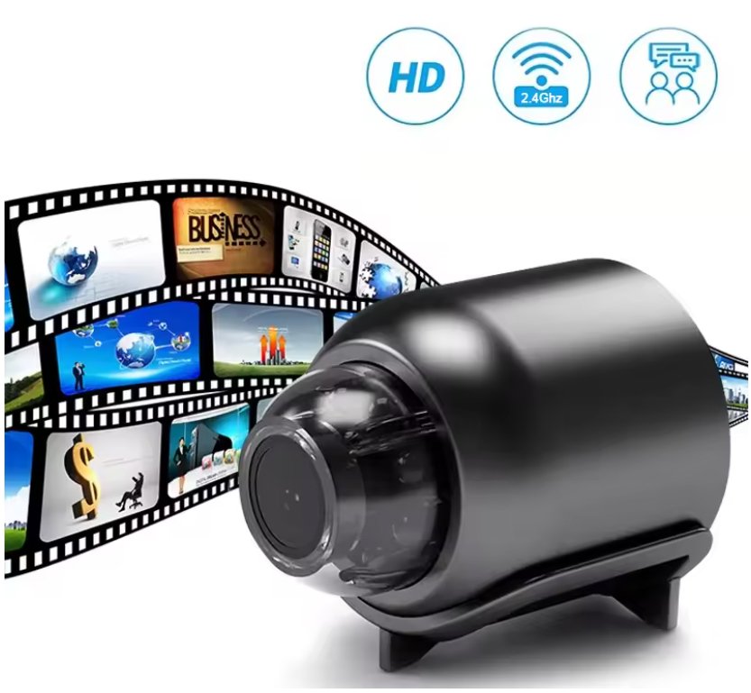 عرض قطعتين كاميرا x5 Mini WiFi IP 1080P HD كاميرا مراقبة سلكية مسجل عن بعد للهواتف الذكية - Image 2